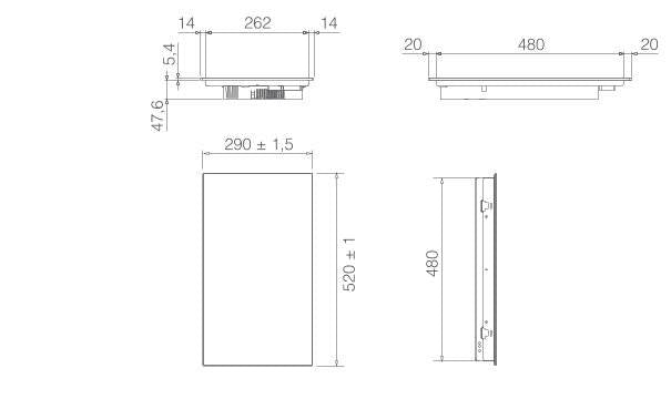 ELICA - Beépíthető indukciós főzőlap RATIO CONNEX 302 PLUS