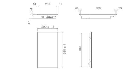 ELICA - Beépíthető indukciós főzőlap RATIO CONNEX 302 PLUS