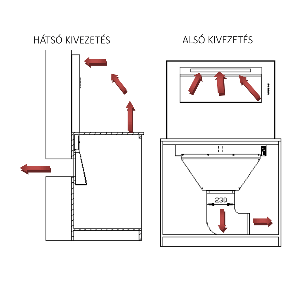 Sirius OUTLET - Páraelszívó S-DD7 EM 880 inox - Szépséghibás termék!