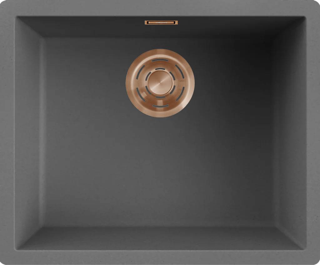ELLECI - Mosogatótálca Zen 105 K99 Concrete bronz tartozékokkal