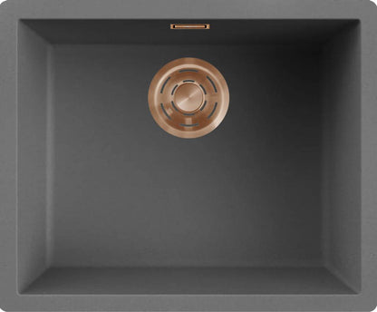 ELLECI - Mosogatótálca Zen 105 K99 Concrete bronz tartozékokkal