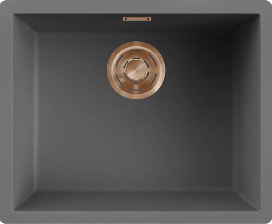 ELLECI - Mosogatótálca Zen 105 K99 Concrete bronz tartozékokkal