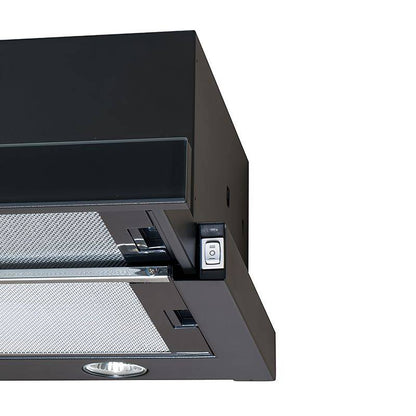 Cata - Páraelszívó TF-2003/60 LED BLACK GLASS