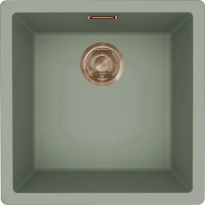ELLECI - Mosogatótálca Zen-F 102 K82 Sage bronz tartozékokkal