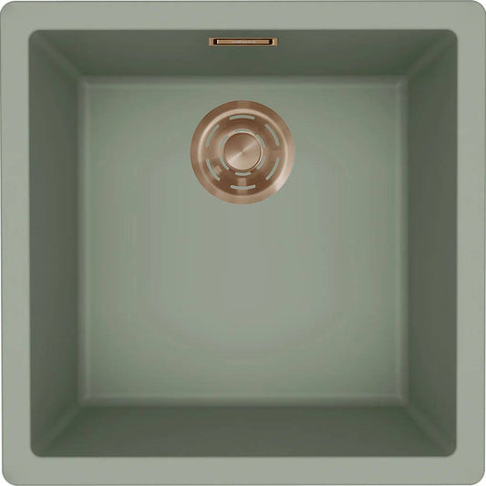 ELLECI - Mosogatótálca Zen-F 102 K82 Sage bronz tartozékokkal