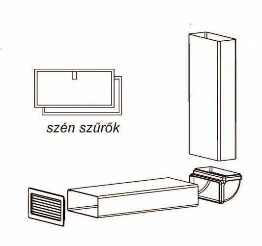 SIRIUS - Páraelszívó aktívszén szűrőkészlet, S-DDH6