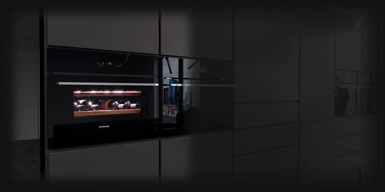 NODOR - Beépíthető borhűtő NorCare VC-4800 DB/A