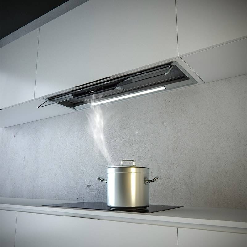Sirius - Páraelszívó SLTC-919 TW 85 cm inox + PLANO 600/210 R plazma szűrő - A készlet erejéig rendelhető!