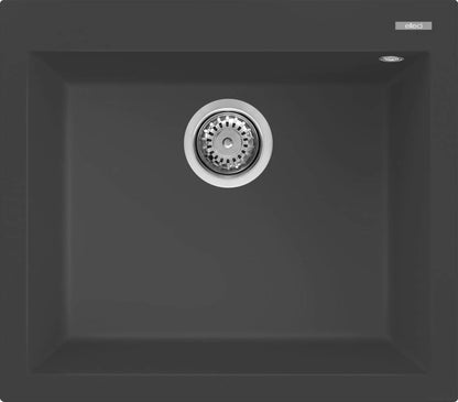 ELLECI - Mosogatótálca Quadra 105 M70 Nero metal - Kifutó termék!