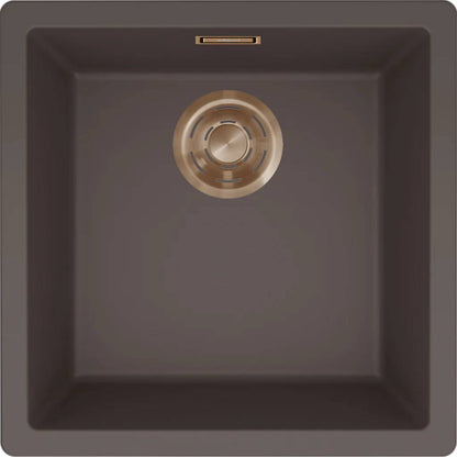 ELLECI - Mosogatótálca Zen 102 K87 Cocoa bronz tartozékokkal