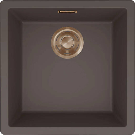 ELLECI - Mosogatótálca Zen 102 K87 Cocoa bronz tartozékokkal