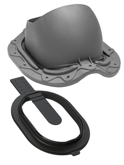 VILPE STEEL CLICK profilos átvezető elem, antracit