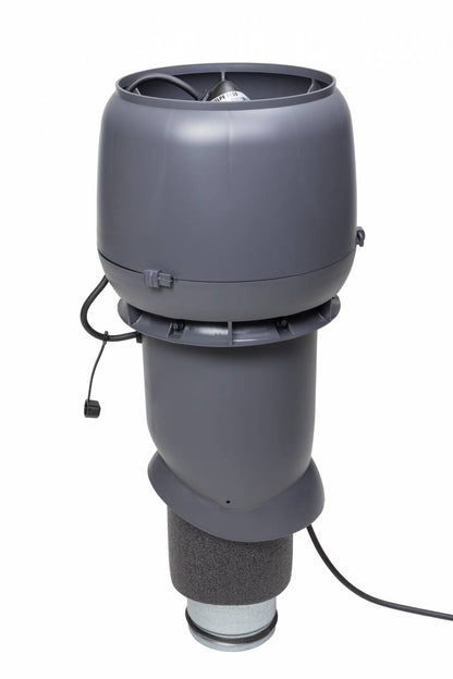VILPE® E190P/125/IS/500 tetőventilátor, szürke
