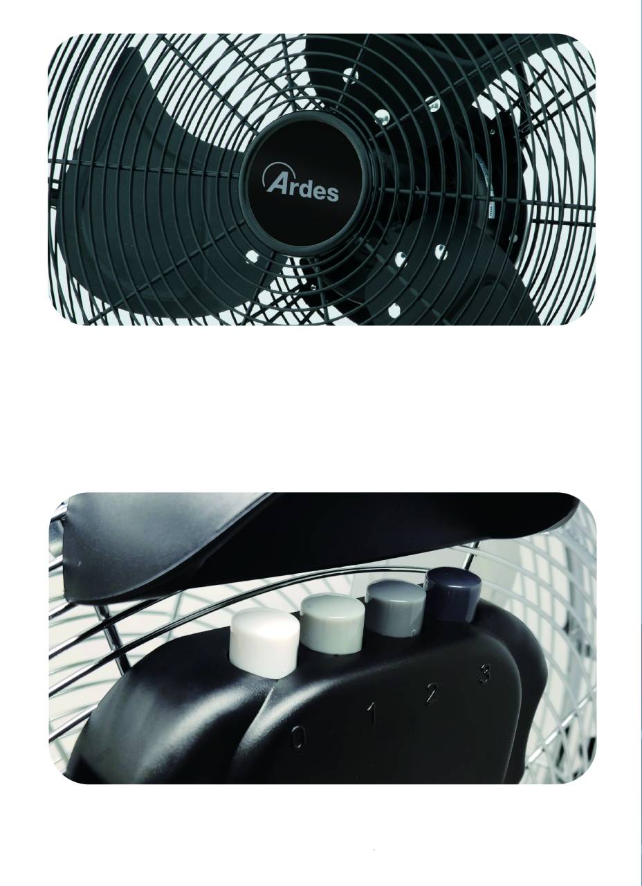 ARDES 5C45BB Padló ventilátor