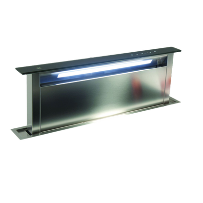 Sirius - Páraelszívó S-DD2 TC/L EM 58 LED fekete üveg/inox motor nélkül
