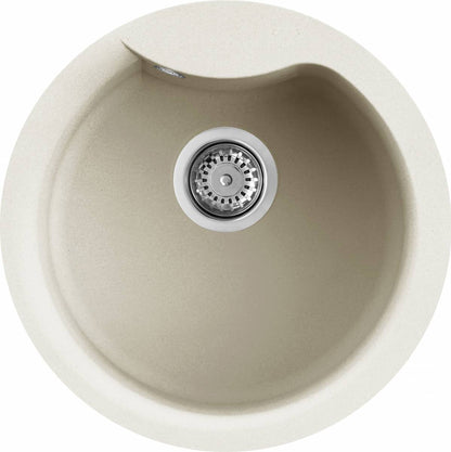 ELLECI - Mosogatótálca Ego ROUND G62 Bianco Antico