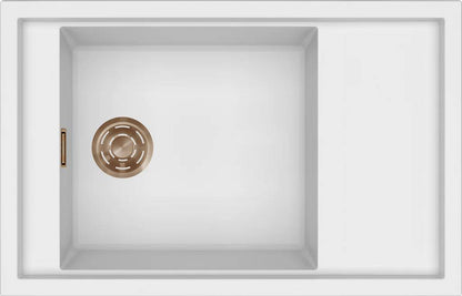 ELLECI - Mosogatótálca Sintesi 305 K96 White bronz tartozékokkal