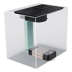 CATA - AS-600 indukciós főzőlap beépített elszívóval + plazma filter QUADRO 800