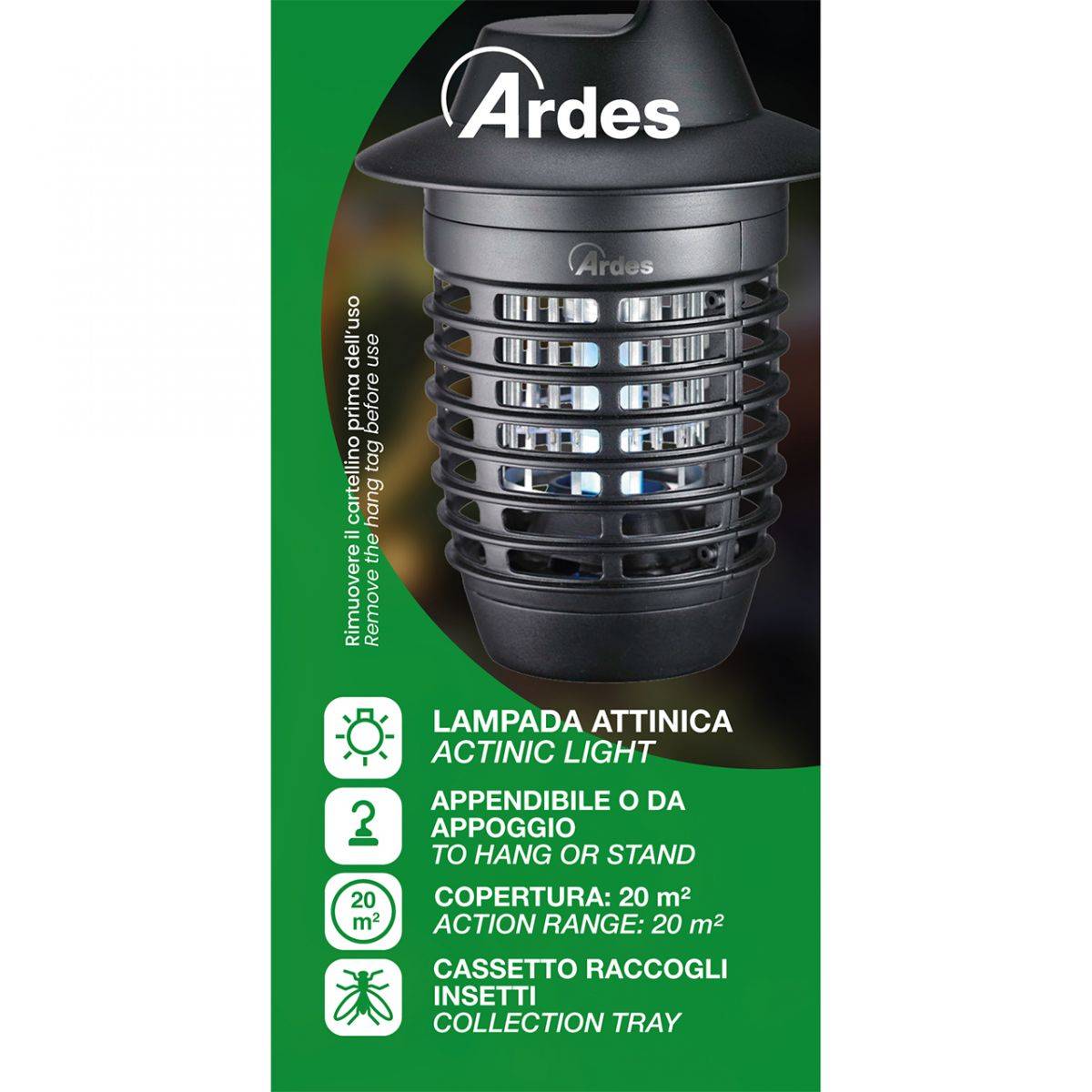 ARDES 6S03 Elektromos rovarcsapda IP24