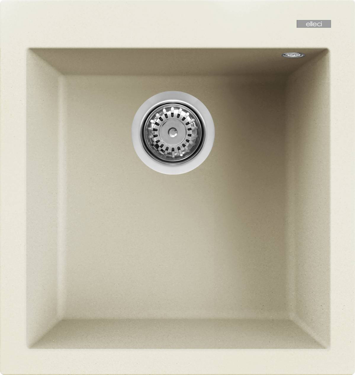 ELLECI - Mosogatótálca Quadra 102 G62 Bianco Antico