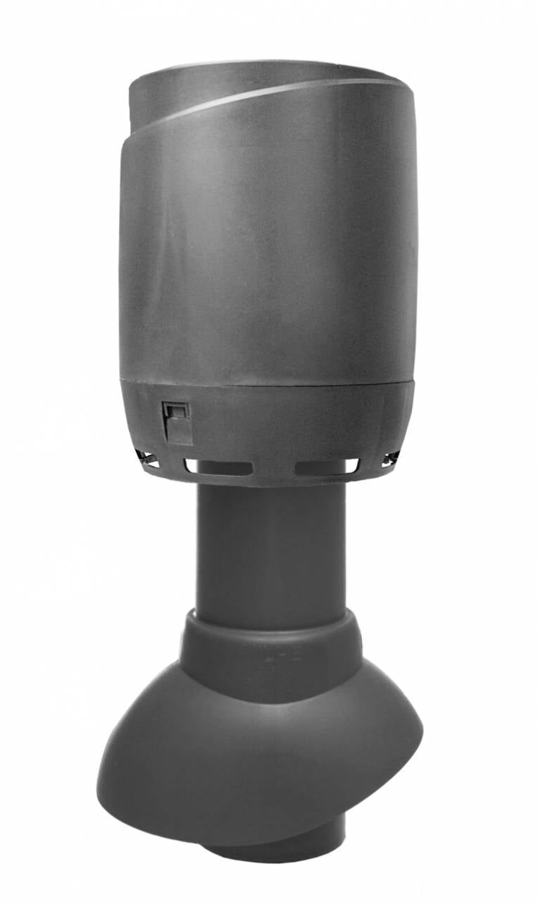 VILPE 110P/300 FLOW tetőszellőző, antracit (új színárnyalat)