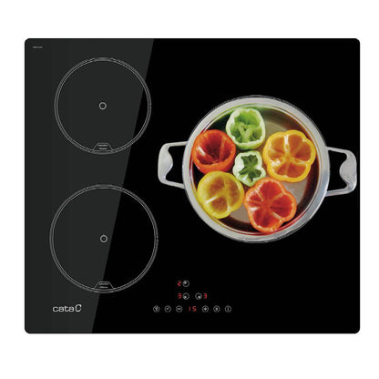 CATA - Beépíthető indukciós főzőlap IB-6403 E2 BK Hob to Hood