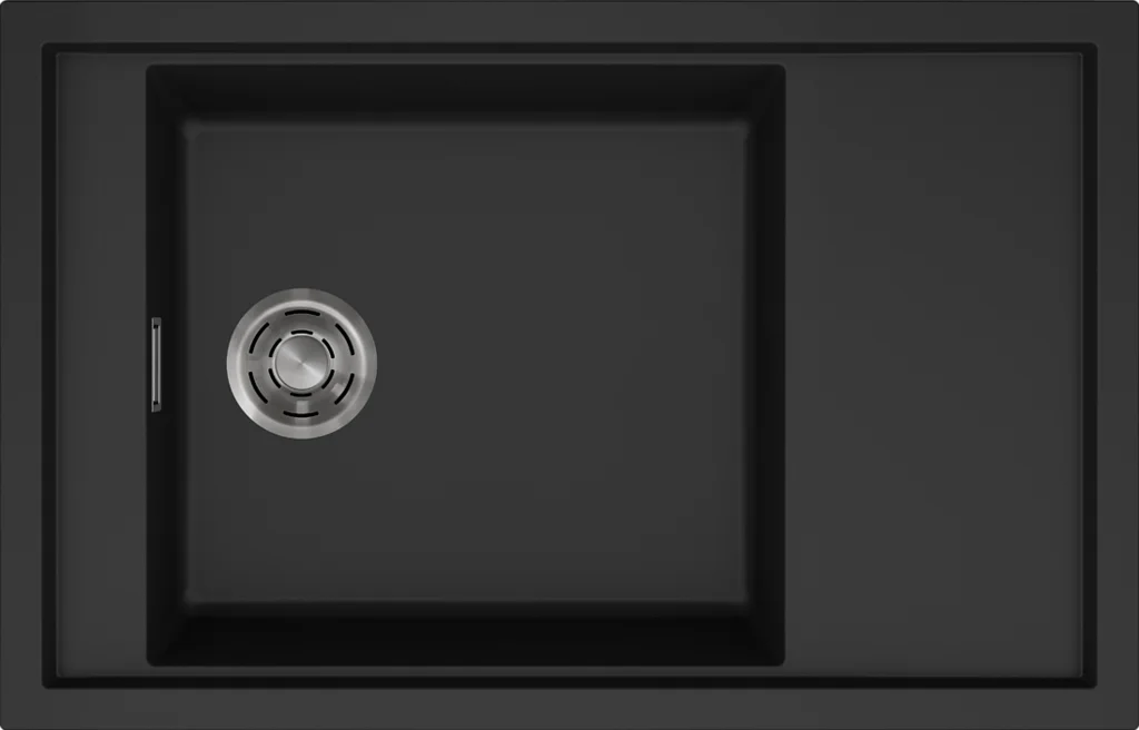 ELLECI - Mosogatótálca Sintesi 305 K86 Black inox tartozékokkal