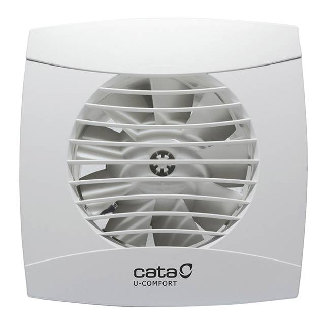 Cata UC-10 Hygro ventilátor utószellőztető és páraérzékelő funkcióval, fordulatszám állítási lehetőséggel, pillangószeleppel, fehér