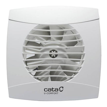 Cata UC-10 Hygro ventilátor utószellőztető és páraérzékelő funkcióval, fordulatszám állítási lehetőséggel, pillangószeleppel, fehér