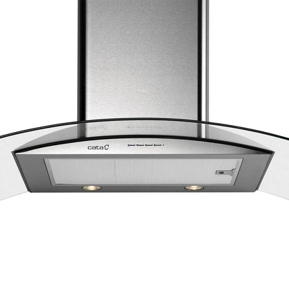 Cata - Páraelszívó GAMMA GLASS 900 GX/F inox LED