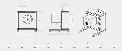 BVN - Ventilátor BKEF-T 250M