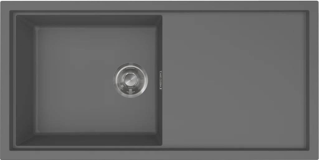 ELLECI - Mosogatótálca Sintesi 480 K99 Concrete inox tartozékokkal