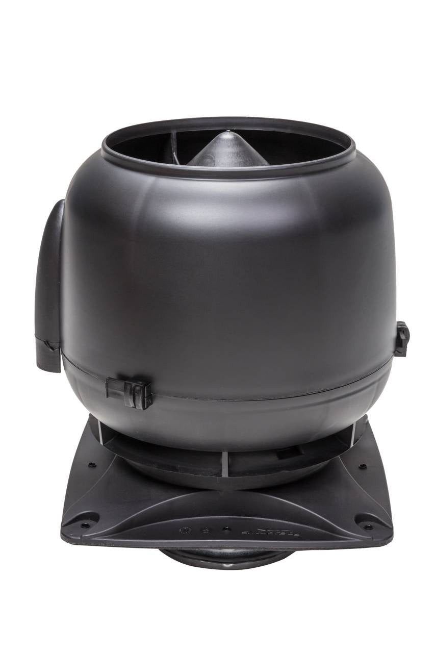 VILPE 125S 250x250-es tetőszellőző, fekete - A készlet erejéig rendelhető!