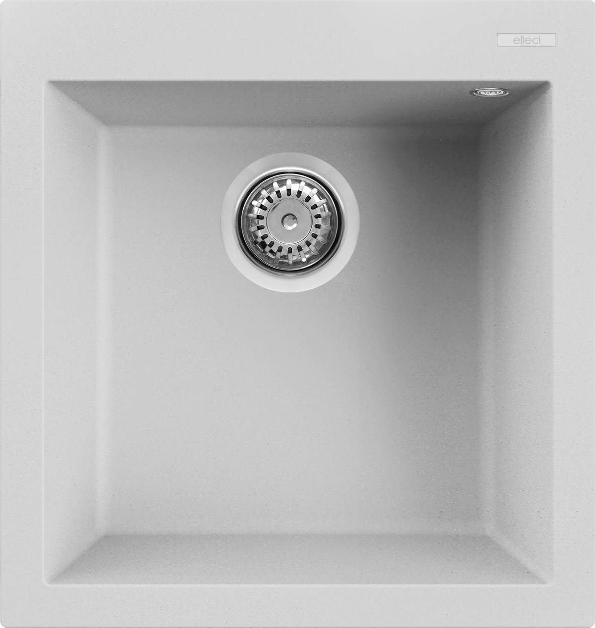 ELLECI - Mosogatótálca Quadra 102 G68 Bianco