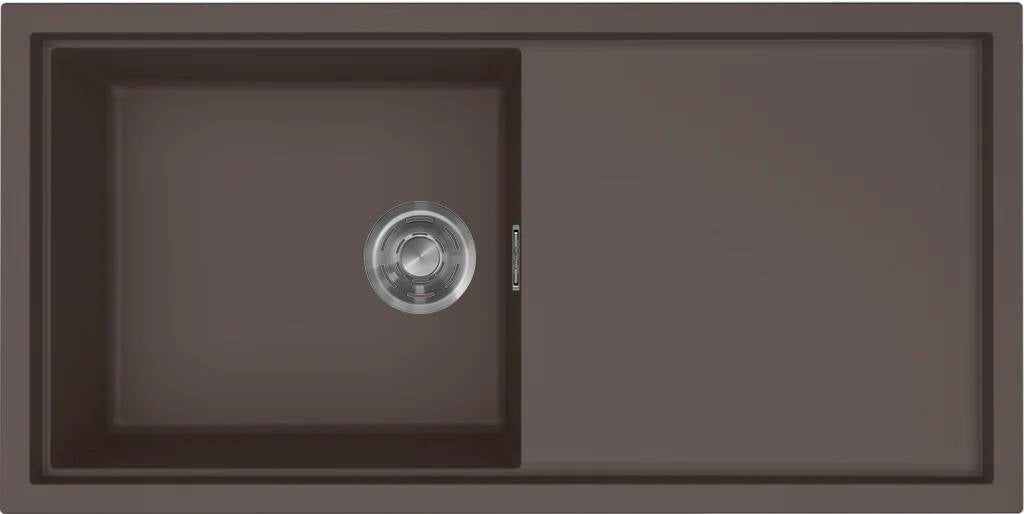 ELLECI - Mosogatótálca Sintesi 480 K87 Cocoa inox tartozékokkal