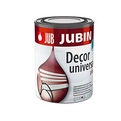 Jub JUBIN Decor Universal - Fedőfesték fa- és fémfelületekhez (gloss, matt / fényes, matt)