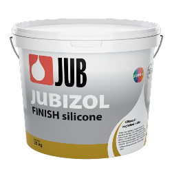 Jub JUBIZOL Finish silicone XS (JYS) - Szilikonos simított vakolat, 1,5 és 2,0 szemcseméretű kivitelben