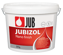 Jub JUBIZOL Nano finish S - Öntisztuló simított szilikonos vakolat 1.5 és 2.0 szemcseméret