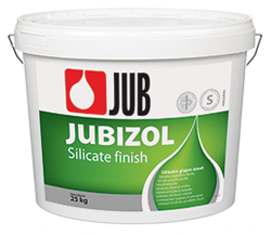 Jub JUBIZOL Silicate Finish S - Szilikátos simított vakolat 1.5, 2.0 szemcseméretekben