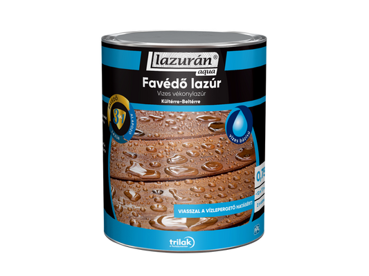 Lazurán Aqua favédő lazúr 3in1