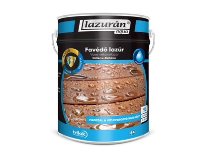 Lazurán Aqua favédő lazúr 3in1