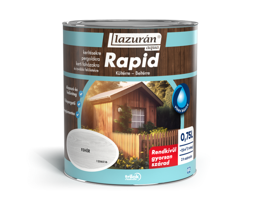 Lazurán aqua rapid vizes vékonylazúr