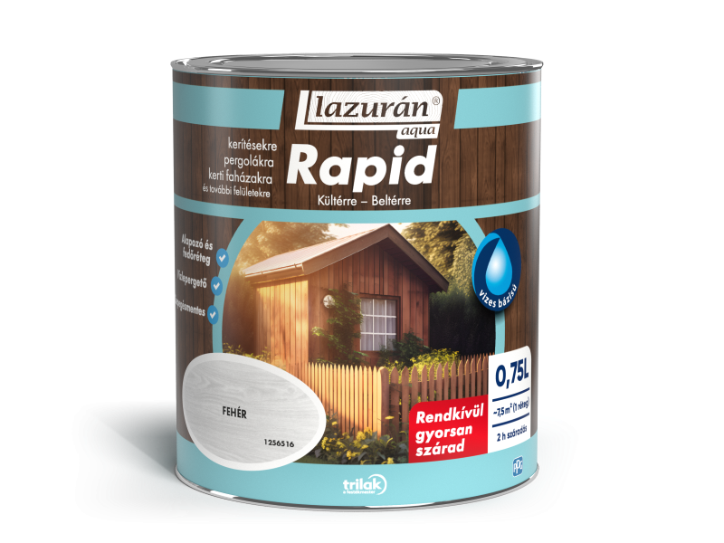 Lazurán aqua rapid vizes vékonylazúr
