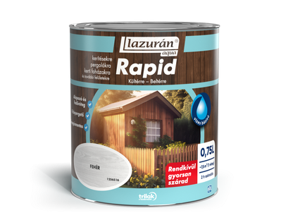 Lazurán aqua rapid vizes vékonylazúr