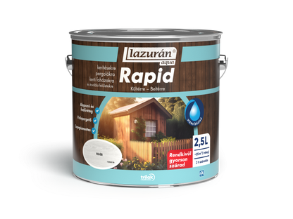 Lazurán aqua rapid vizes vékonylazúr