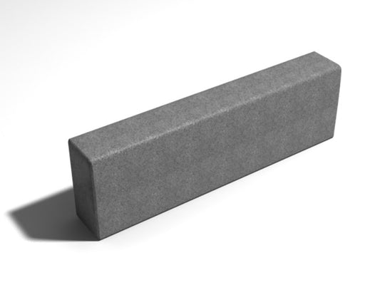 Leier QUARTZ kiemelt útszegélykő 100x15/12x25/30 cm