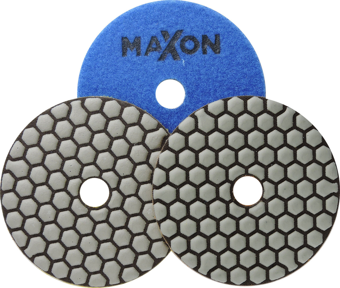 MAXON SZBPT ∅100 mm 400-as tépőzáras polírozó tárcsa száraz