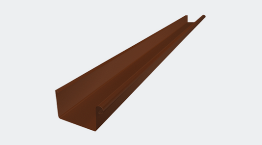 Prefa négyszögszelvényű ereszcsatorna