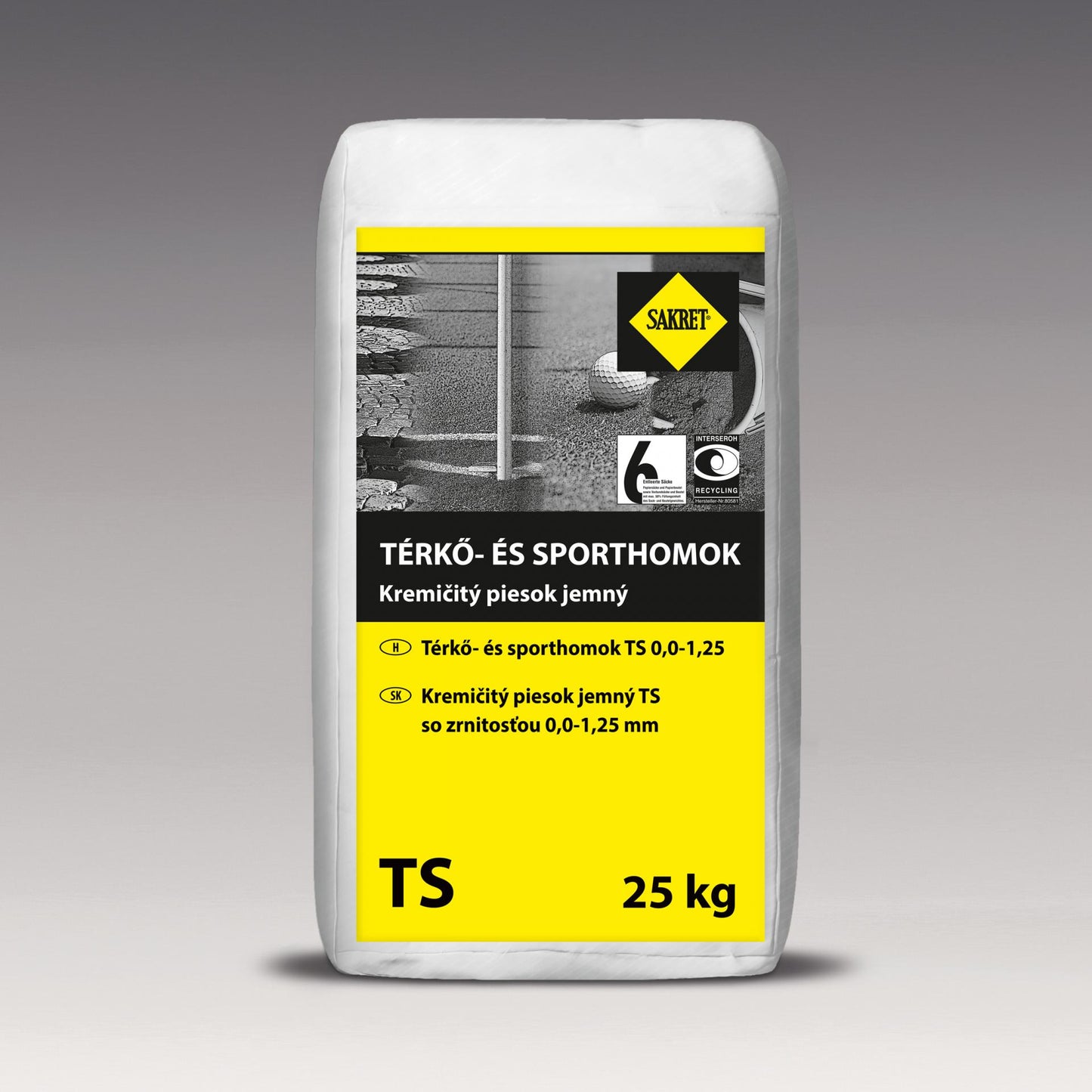 SAKRET TS Térkő- és sporthomok