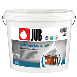 Jub SILICONE Fas spray - Szilikonos homlokzatfesték gépi felhordáshoz